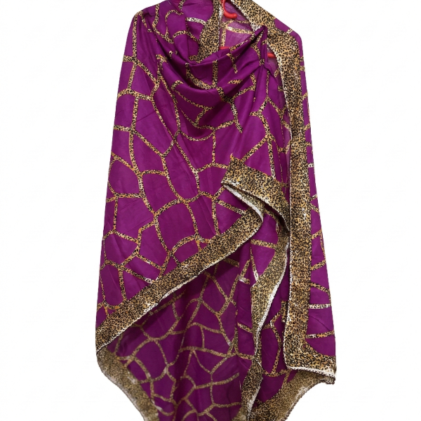 Elegant Geometrical Leopard Print Orna