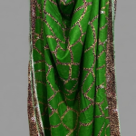 Elegant Geometrical Leopard Print Orna