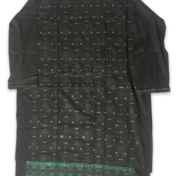 এলিগ্যান্ট কালো এমব্রয়ডারি ৩ পিস